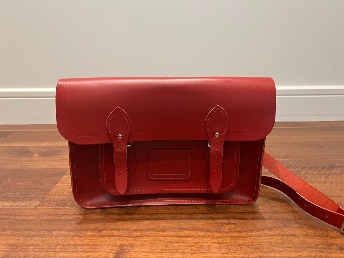 The Cambridge Satchel Company 13 inch Satchel in Red | eBay