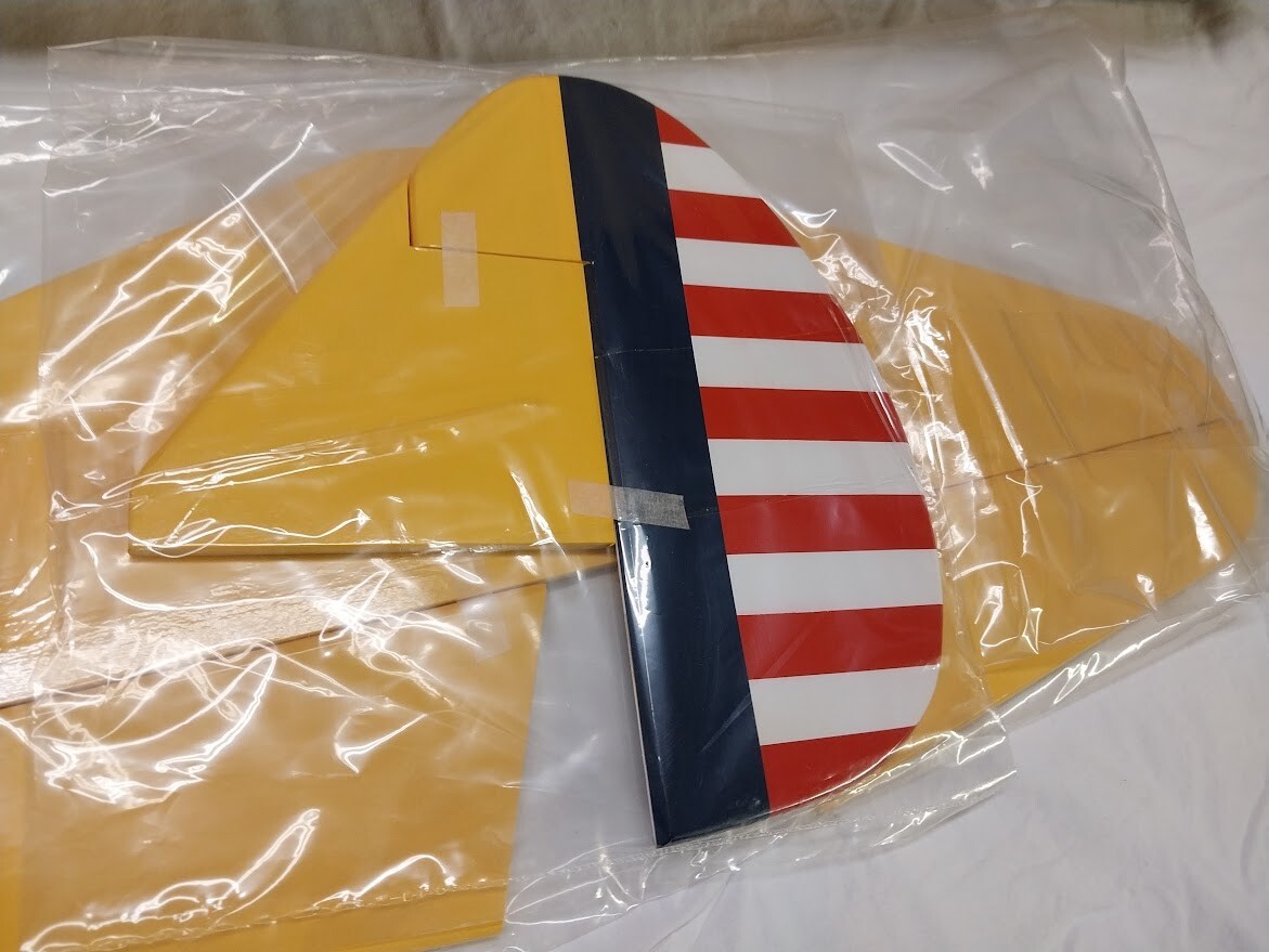 KYOSHO PT 17 STEARMAN 40 R/C AIRPLANE ARF BALSA 49.5 WS VINTAGE