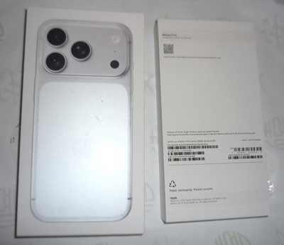 Apple A3256 iPhone 17 Pro Silver 256GB - Empty Box ONLY | eBay