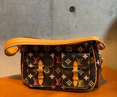 Louis Vuitton M40054 Monogram Multicolor Lodge PM Shoulder Bag | eBay