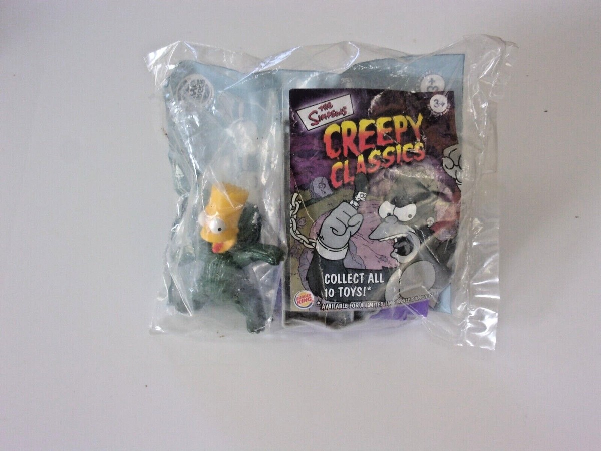 BURGER KING 2002 SIMPSONS CREEPY CLASSICS HALLOWEEN KIDS TOYS-YOUR