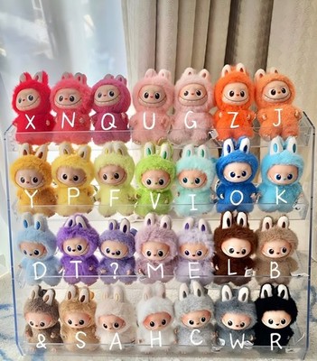 CHOOSE YOUR LETTER Labubu V4 Pin for Love A-Z Popmart Authentic V1