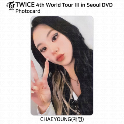 TWICE 4th World Tour III in Seoul DVD Official Photocard Polaroid