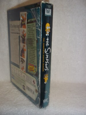 The Simpsons Complete Eighth Season 8 (DVD, 2006, 4-Disc) animated