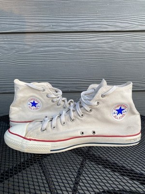 Vintage 80s Converse Shoes Mens 13 All Star High Tops Made In USA