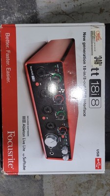 Focusrite Scarlett 18I8 for sale online | eBay