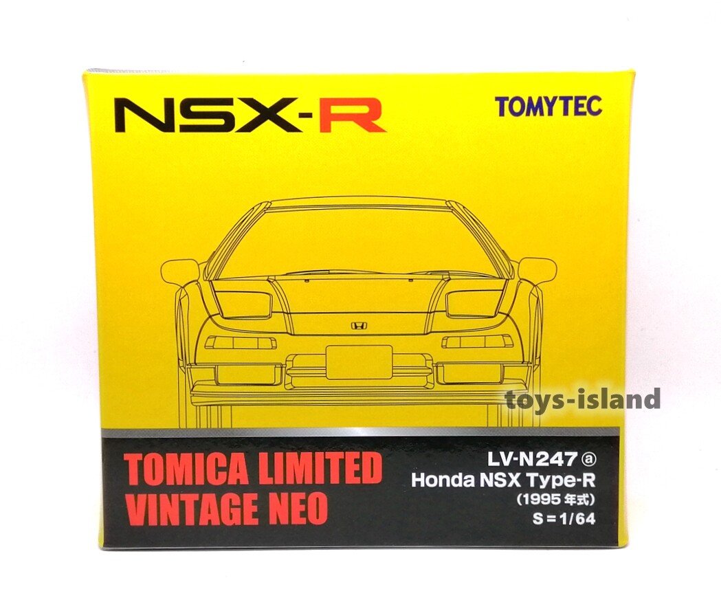 Tomica Limited Vintage NEO LV-N247a Honda NSX Type R 1995 1/64