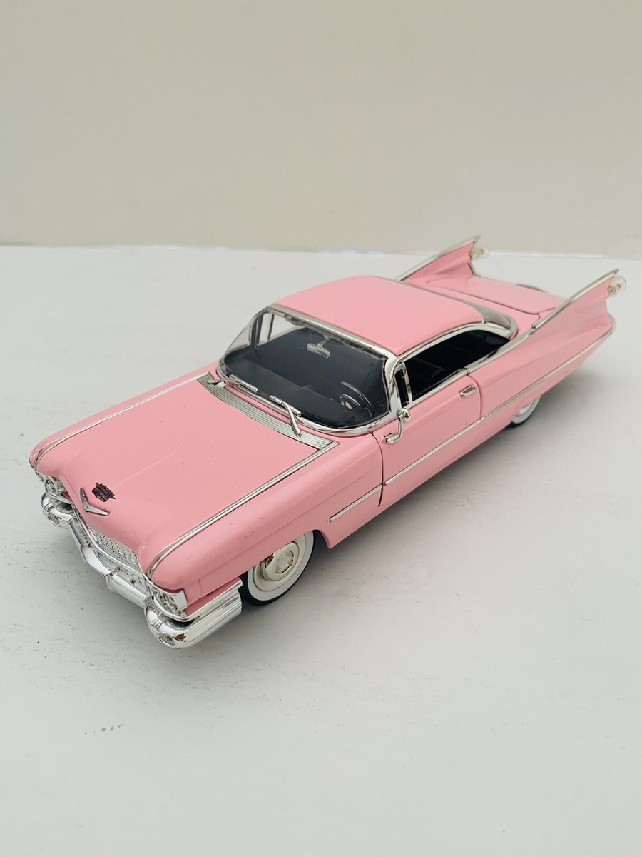 BigTime Kustoms Metals Diecast Vintage 1959 Coupe Deville Pink