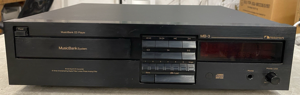 Vintage Nakamichi MB-3 MusicBank System CD Player - FOR REPAIR