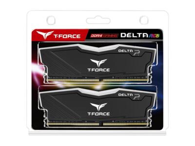 Team T-Force Delta RGB 16GB (2 x 8GB) PC RAM DDR4 3200 (PC4 25600