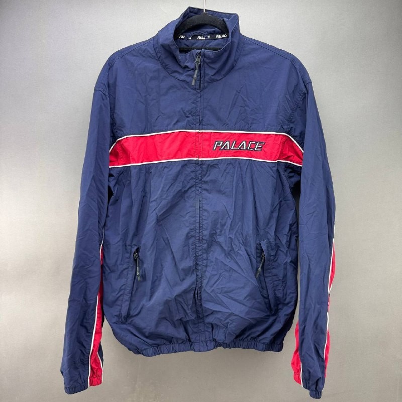 Palace FW19 Racer Palace Shell Jacket Blue Full Zip Size L | eBay