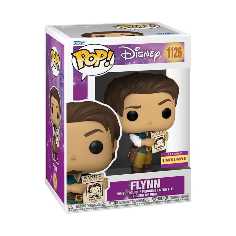 Funko Pop Disney's Tangled Flynn Rider Figure w/ Protector AAA