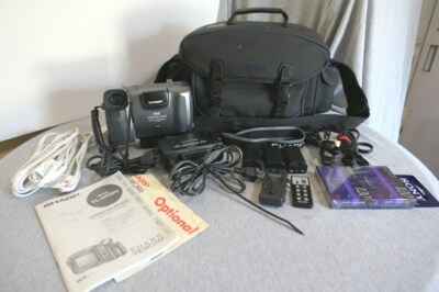 Sharp Hi8 Viewcam Hi-Fi 30X Zoom VL-H520U Camcorder Video Camera w