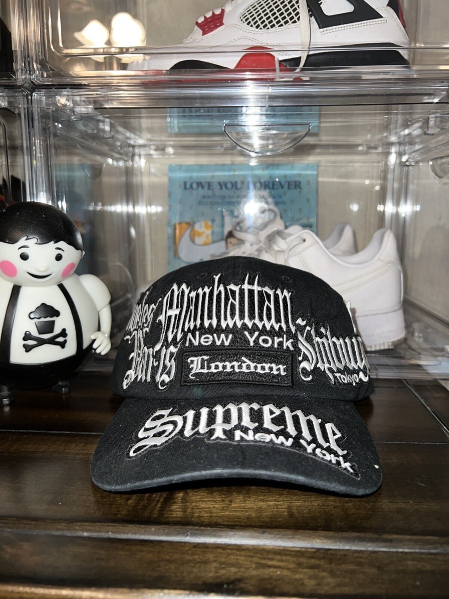 SUPREME CITY PATCHES 6-PANEL CAP HAT 