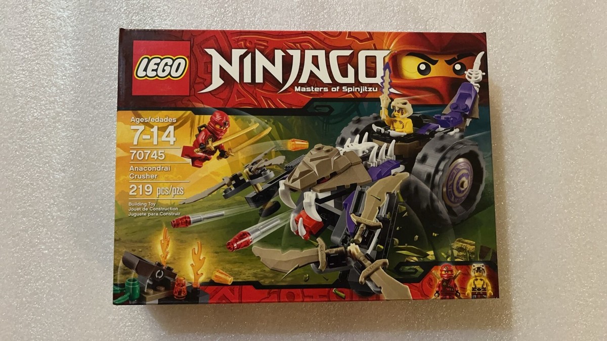NEW LEGO Ninjago 70745 Anacondrai Crusher | eBay