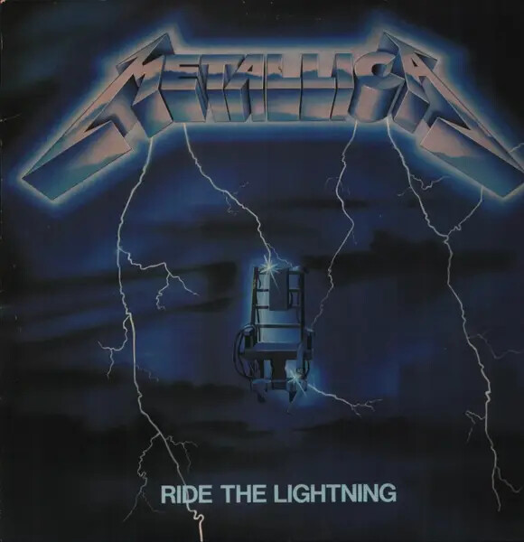 Metallica Ride The Lightning NEAR MINT Megaforce Records Vinyl LP
