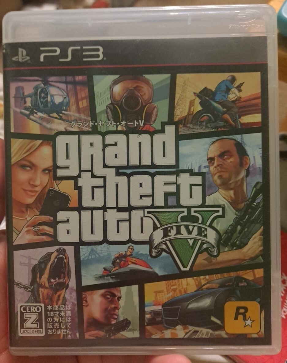 Grand Theft Auto V GTA 5 PS3 Playstation 3 Japan Import BLJM 61182