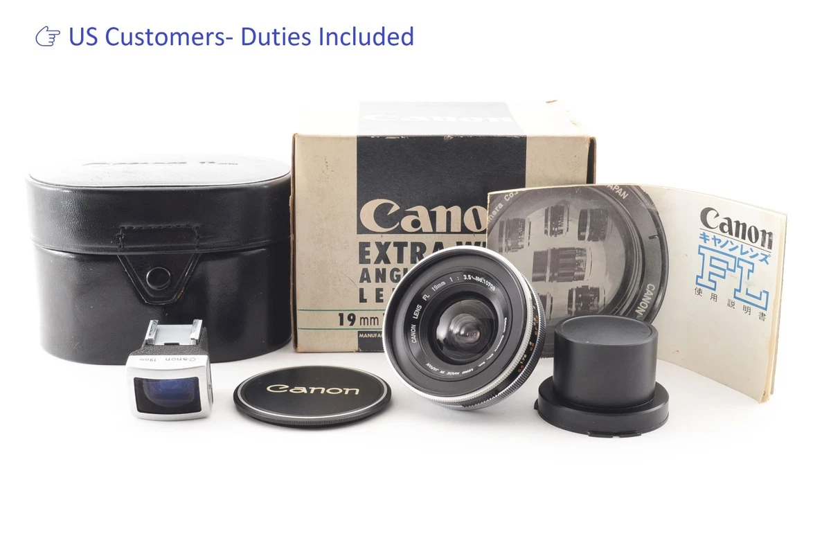 Canon FL f/3.5 Camera Lenses 19mm Focal for sale | eBay