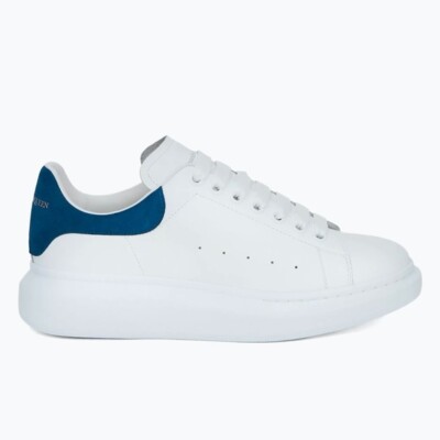 Alexander McQueen Men's Oversized Leather Platform Sneakers - 42(9