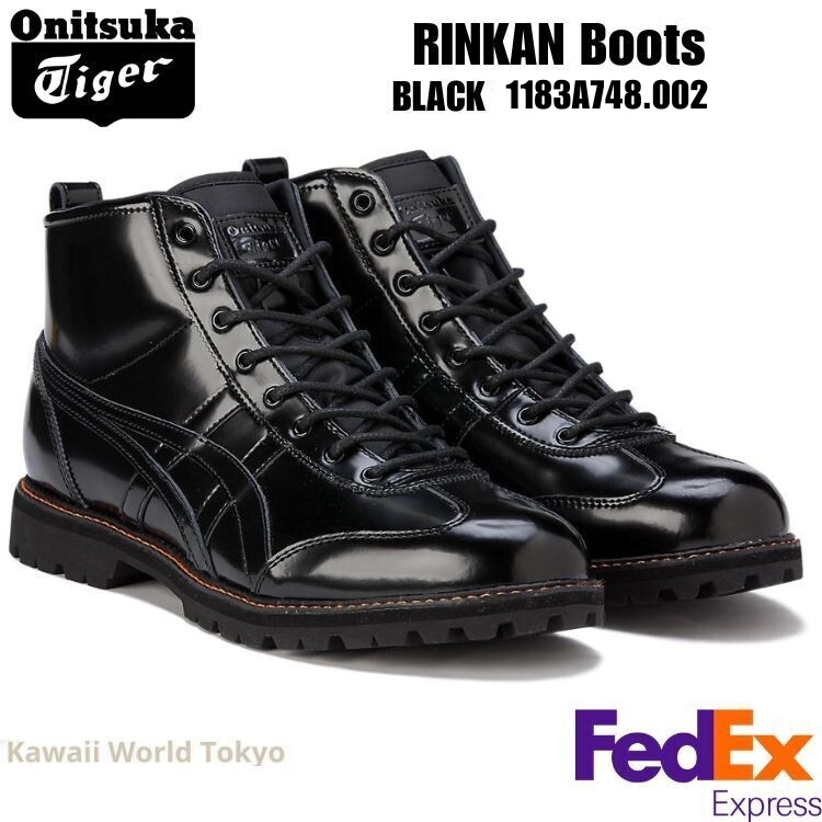 Onitsuka Tiger MEXICO RINKAN BOOT BLACK / PHANTOM 1183A748 002