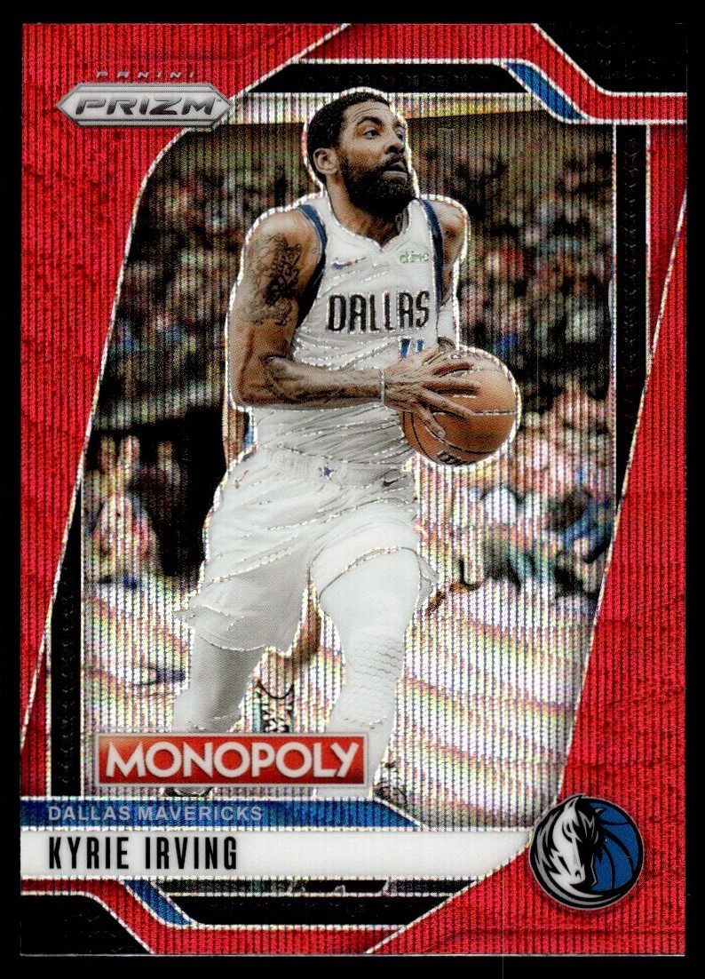 2024-25 Prizm Monopoly Red Wave Kyrie Irving Dallas Mavericks #50