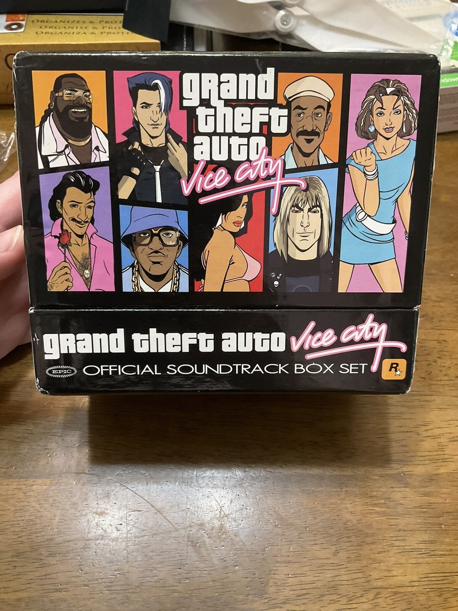 Grand Theft Auto Vice City Official Soundtracks 7 CDs Set 2002
