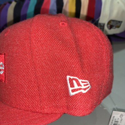 Supreme New Era x World Famous 1994 FW20 New Rare RED 7 1/4 | eBay