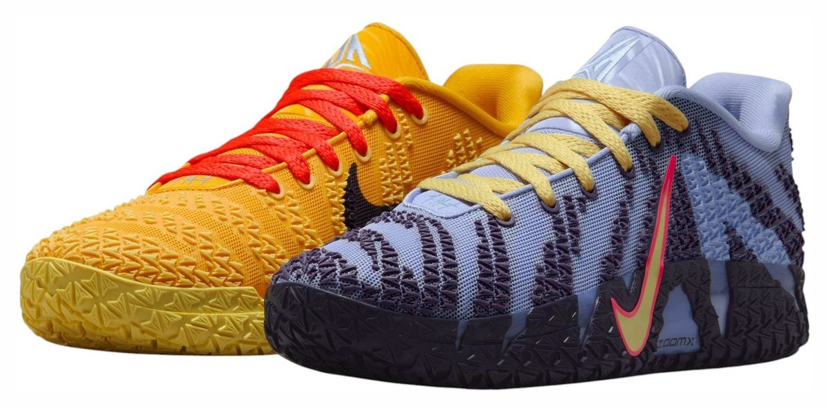 Nike Ja Morant 3 Channel 13 Blue/Yellow Mismatched Mens Sizes