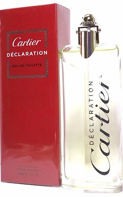 CARTIER DECLARATION Eau De Toilette Spray FOR MEN 3.3 Oz / 100 ml