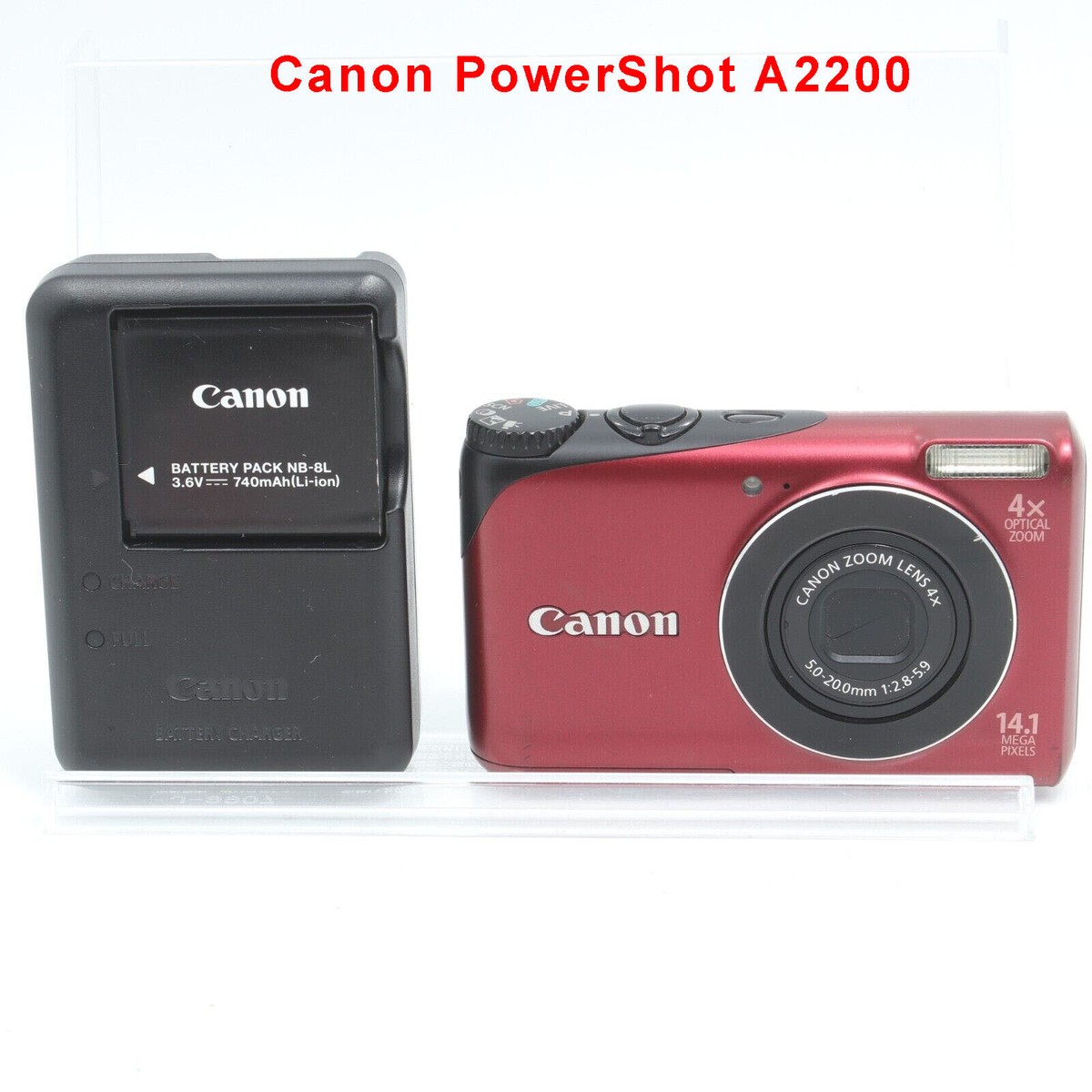 Canon Powershot A2200 14.1 MP Digital Camera with 4x Optical Zoom