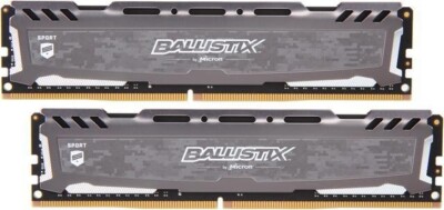 Crucial Ballistix Sport LT 32GB (2x16GB) DDR4 RAM 2666MHz