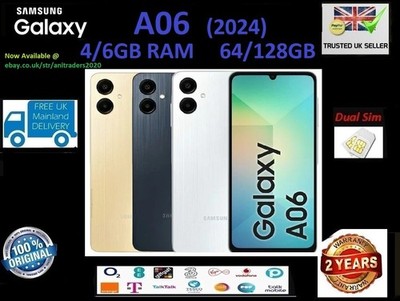 Samsung Galaxy A06 64GB 128GB 4GB 6GB 2024 Dual-Sim Unlocked | eBay