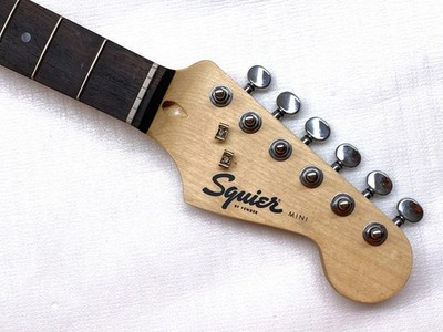 MINI Fender Squier SHORT SCALE Strat Neck Maple w/Indian Laurel