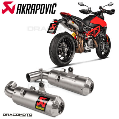 DUCATI HYPERMOTARD 950 2019-2023 Exhaust AKRAPOVIC Titanium S