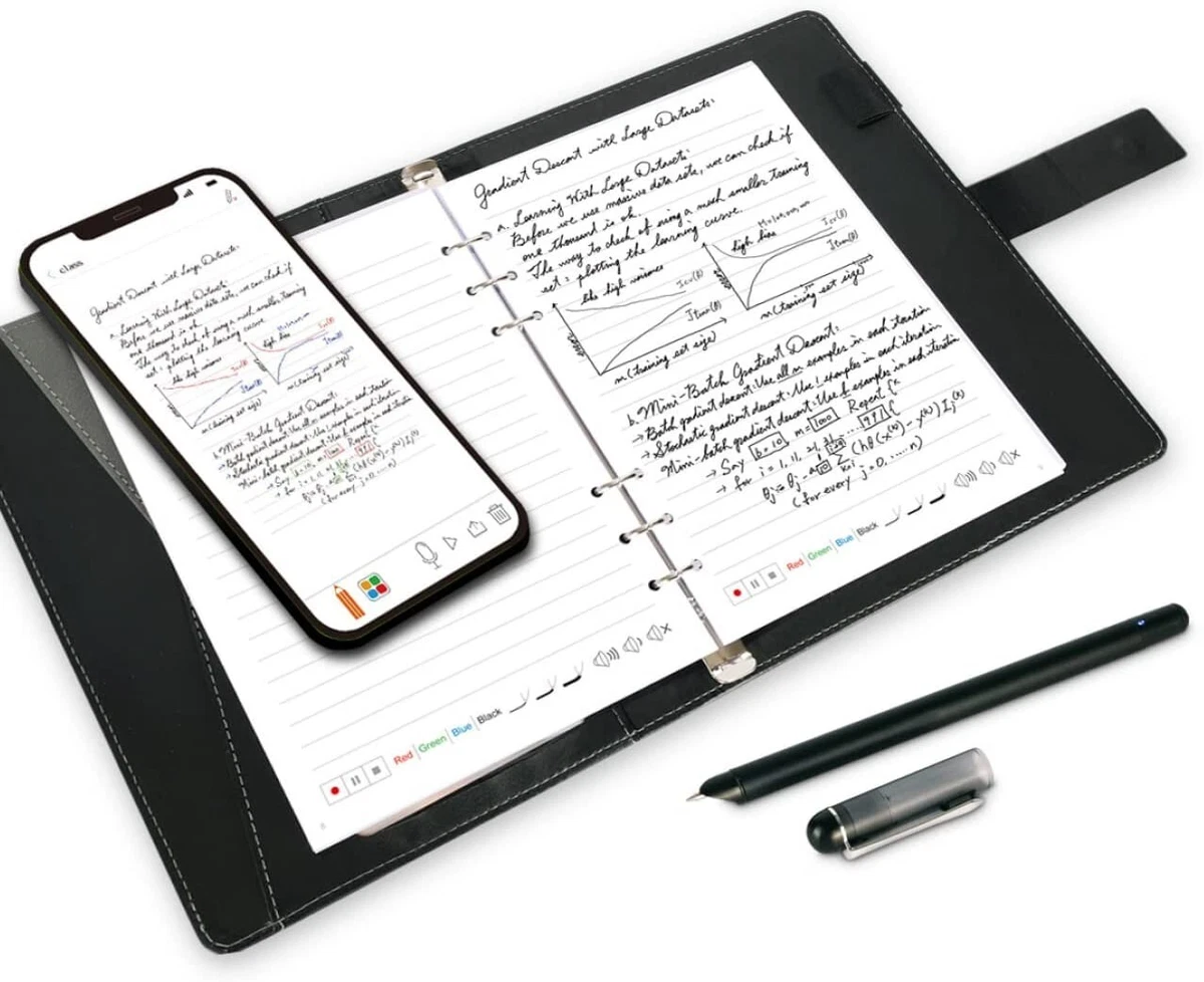 Ophaya 2-in-1 Digital Pen Set - For Note-Taking &Audio-Smartpen