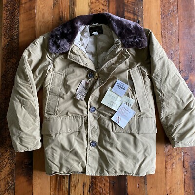 VINTAGE DEADSTOCK 70s EDDIE BAUER DOWN STADIUM PARKA JACKET MEN'S