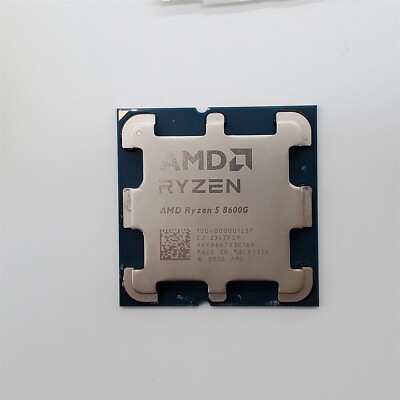 AMD Ryzen 5 8600G processor 6c/12t 4.3-5.0ghz Radeon 760M graphics