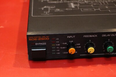 ローランド デジタルディレイ SDE-2500（2） 完動品Roland SDE-2500