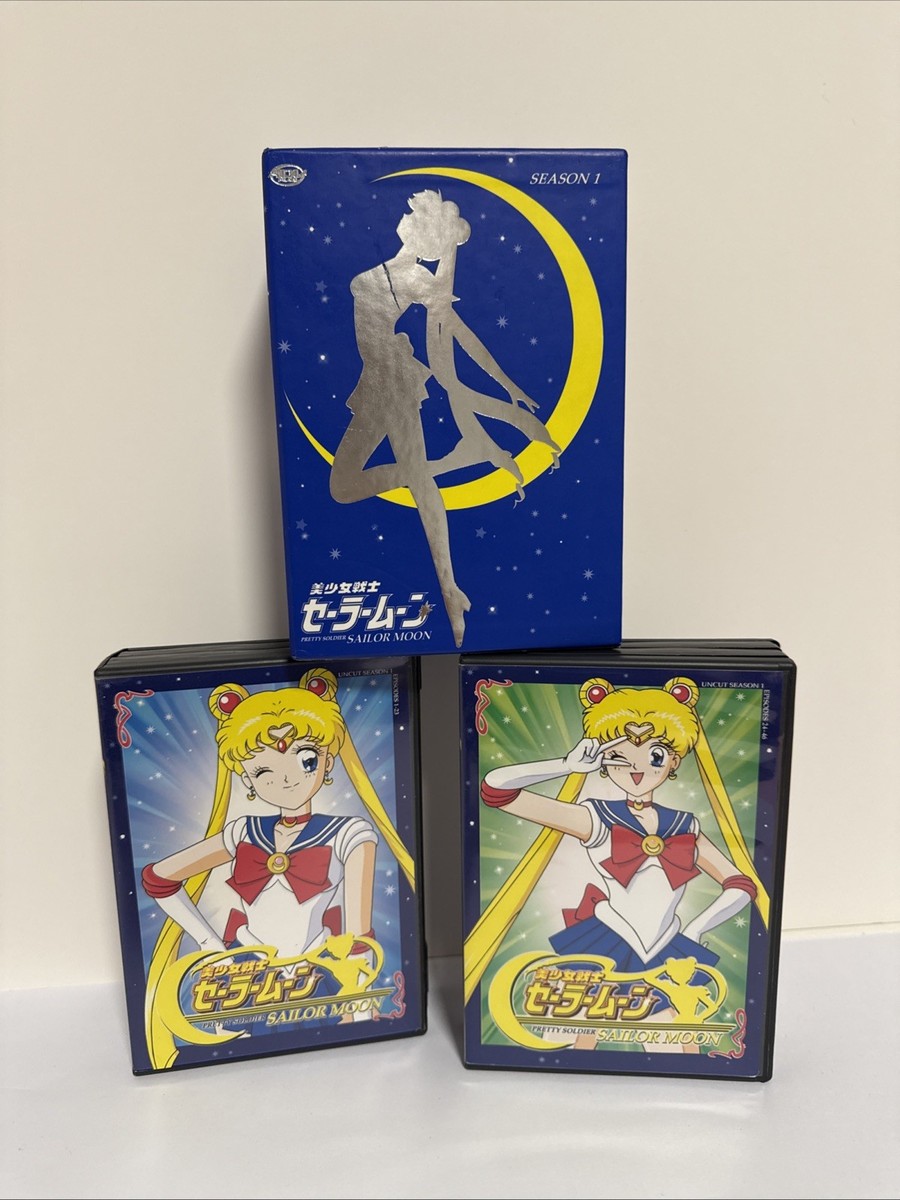 Sailor Moon Season 1 ADV Films Box Set DVD /Read | eBay