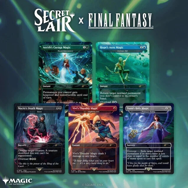 MTG Secret Lair FF weapons 日本語版 Foil 日本語版】FOIL MTG Secret