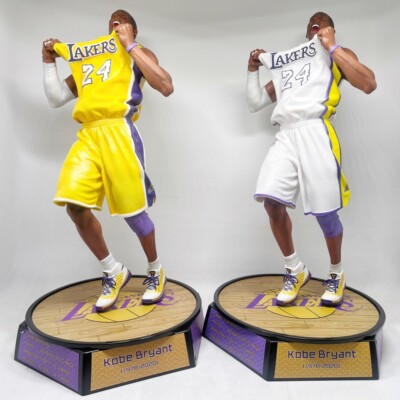 NEW Basketball Star Lakers Kobe Bryant Victory Shouting PVC Figure