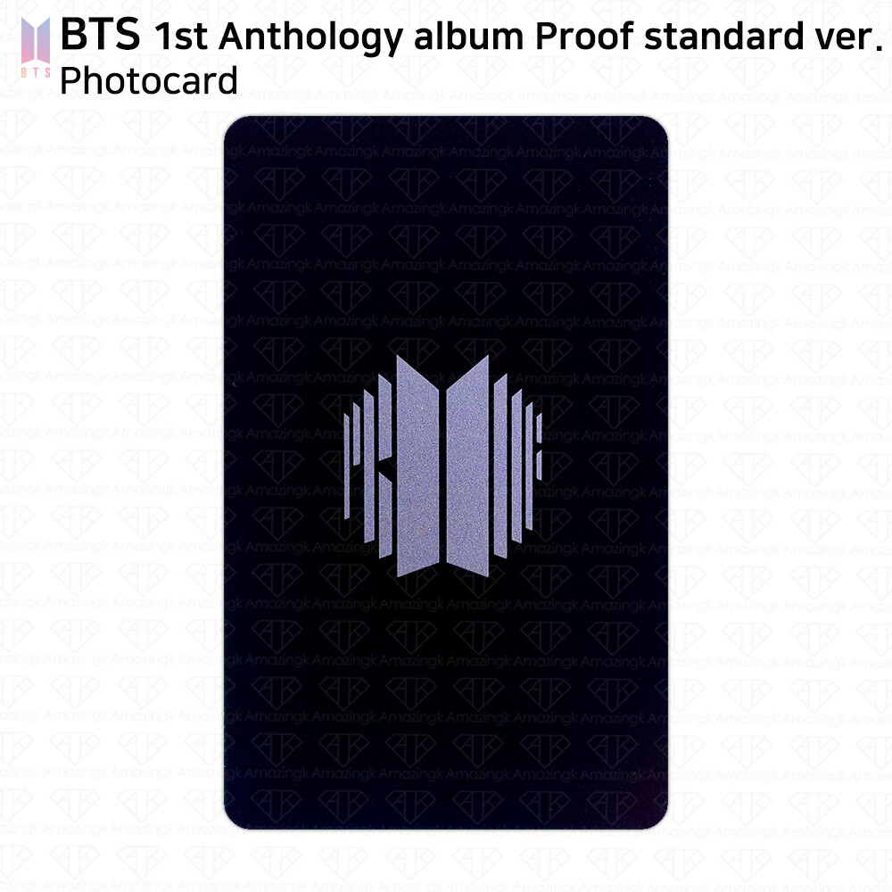 BTS 1st Anthology Album Proof Standard ver. Official Photocard