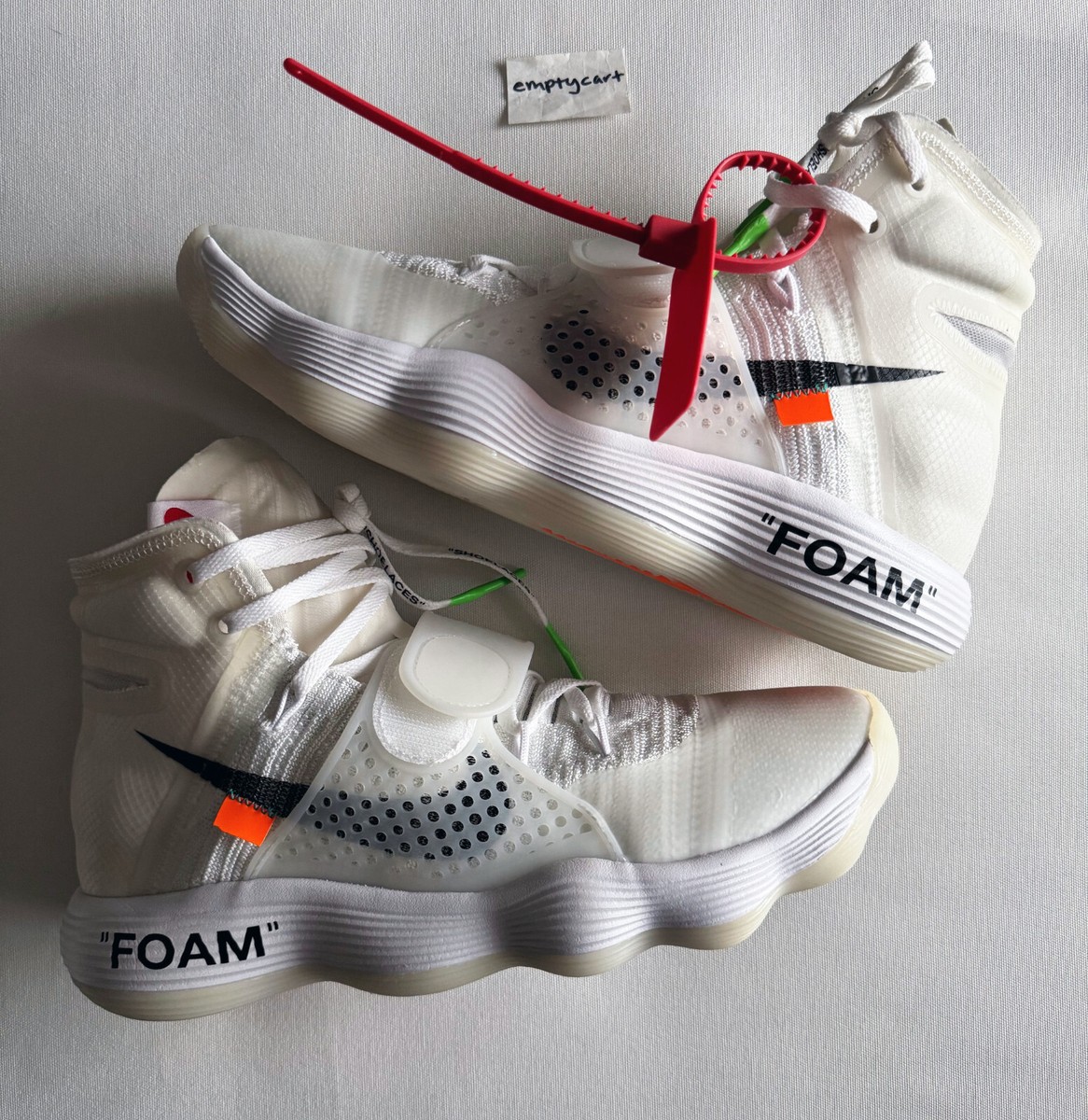 Nike Off-White Hyperdunk Flyknit The Ten 2017 Men's Shoe Sz 9 New