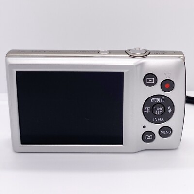 Canon PowerShot IXY 200 Silver ELPH 185 Digital Camera 20MP | eBay