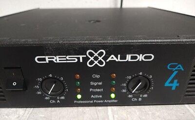 CREST AUDIO クレストオーディオ CA4 ステレオパワーアンプ プロ CREST