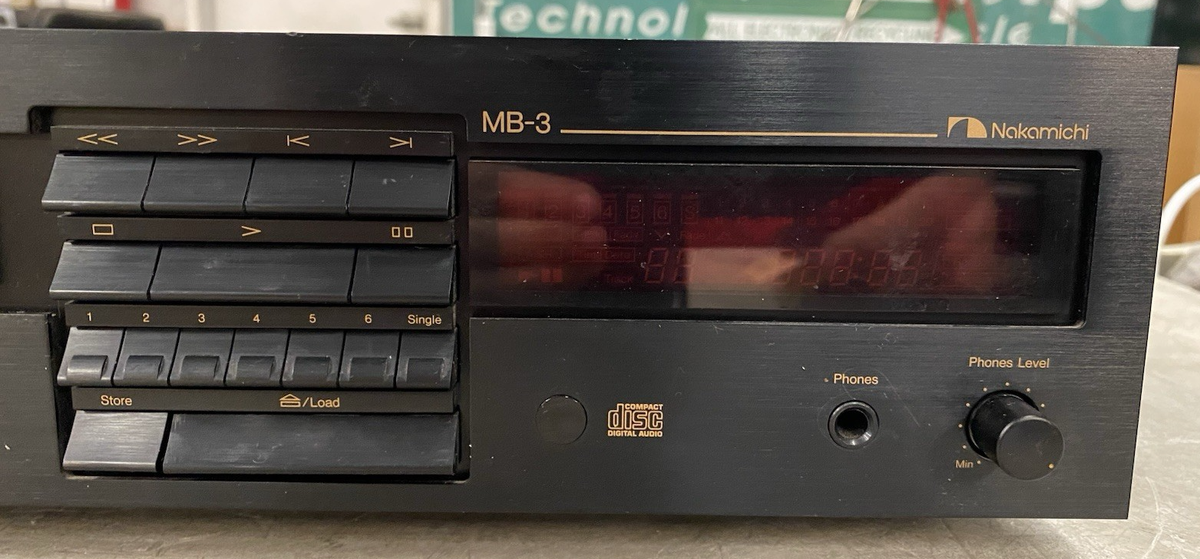 Vintage Nakamichi MB-3 MusicBank System CD Player - FOR REPAIR