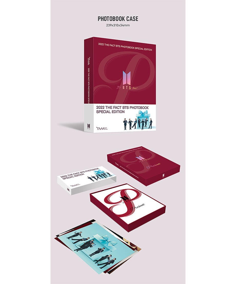 2022 THE FACT BTS PHOTOBOOK SPECIAL EDITION + Japan BONUS Bundle