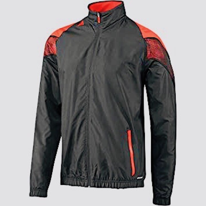 Adidas Vintage Super Rare F50 Jacket Windbreaker Black Orange