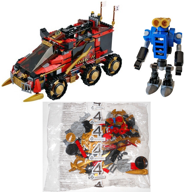 LEGO 70750 Ninja DB X -- NEW SEALED BAG #4 ONLY -- Ninjago: TOE