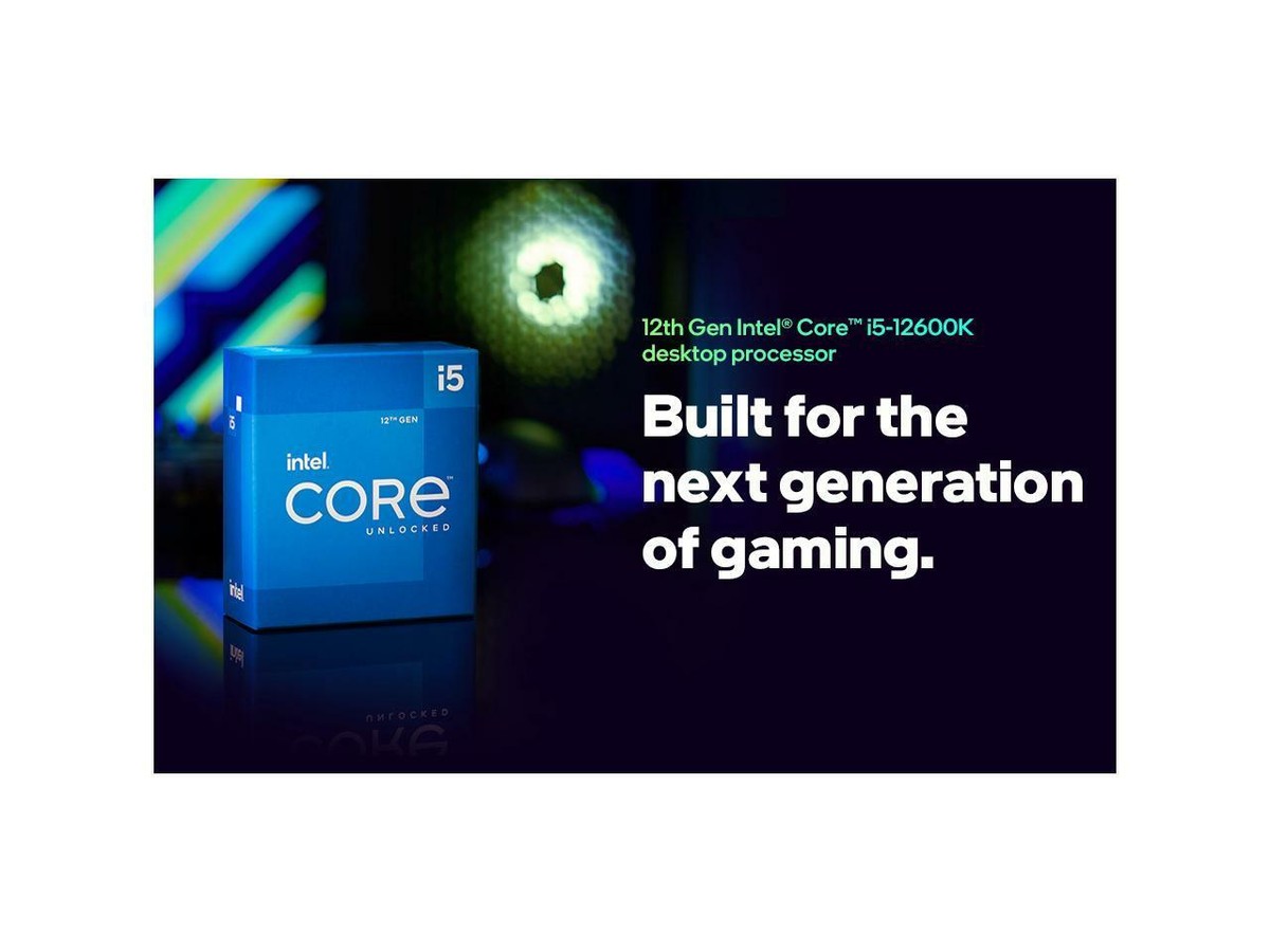 Intel Core i5-12600K 12th Gen Alder Lake 10 Core 3.7 GHz LGA CPU